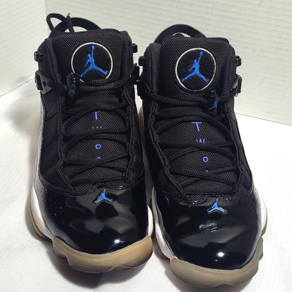 Nike Air Jordan 11 Low Black and Blue Men's Sneakers